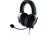 auriculares gaming - razer blackshark v2x de diadema con cable jack 35 mm sonido 71 microfono negro