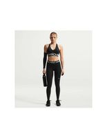 mallas de fitness nike pro mid-rise full-length mujer negrogris
