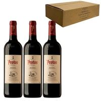 protos reserva ano - pack 3 botellas 75 cl - 5 vol