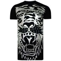ed hardy camiseta big-tiger t-shirt black para hombre
