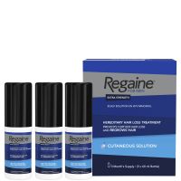 regaine for men extra strength scalp solution 3 month supply 3 x 60ml