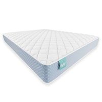 colchon viscoelastico 105x190 cm firmeza media-alta y grosor 21cm tejido 3d y multicapa 8 airsoftpro fabricado en espana nalui one 20 azul