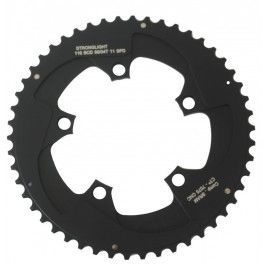 Stronglight Plato Force/red 22 Sram Exterior 52 Dientes (39)110 5 Brazos 11v.aluminio Negro