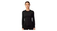 camiseta de manga larga fox  p   strong tecbase  strong   p para mujer negro