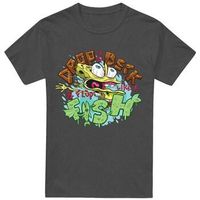 spongebob squarepants camiseta drop and flop para hombre