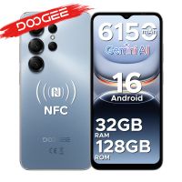 telefono inteligente doogee note56x pro android 16 bateria de 16 pulgadas y 6150 mah 32 gb de ram 4  28 128 gb de rom compatible con google pay widevine l1