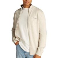 tommy hilfiger chaqueta de punto slim linear para hombre