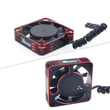 Surpass Hobby Rocket Ventilador de refrigeración de aluminio de 40 mm a 16000 RPM para motor 4068 4092 ESC para coche RC
