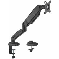 aisens soporte de mesa pro contrapeso giratorio e inclinable para monitortv 9kg de 17 a 32 negro