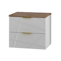 mueble bajo lavabo 60cm encimera paneles de melamina y mdf blanco