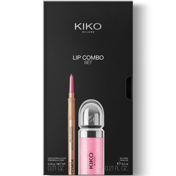 KIKO Milano 3D Hydra Lip Combo Set 6.85ml (Various Shades) - Set 02