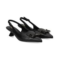lodi zapatos de tacon medio mujer - negro talla 37