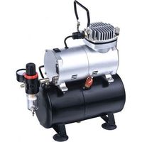mini tanque compresor 3 litros tc-20t aerografo pintura coche y moto 15 hp