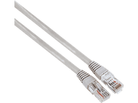 cable de red - hama 00200909 15 m 1 gbits uutp cat 5e enchufe rj45 gris