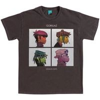 gorillaz camiseta den days para mujer