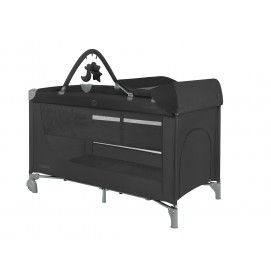 Cuna de viaje 2 niveles So Gifted PLUS Negro 2026