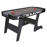 mesa de airhockey black city - diseno juvenil - ideal para jugar con amigos - devessport