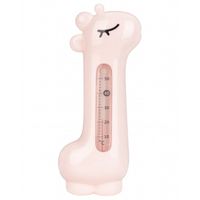 termometro de bano giraffe rosa