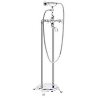 grifo para banera de pie acero inoxidable plateado 995 cm vidaxl