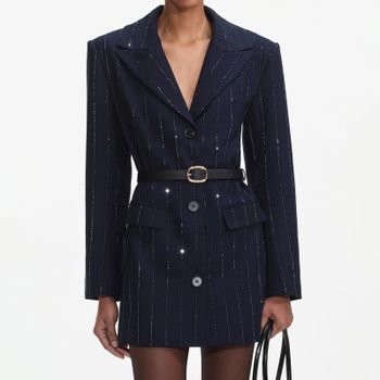 Self-Portrait Crepe Jacket - UK 14