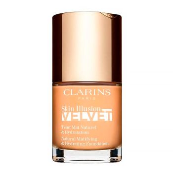 Clarins Bases Maquillaje Skin Illusion Velvet Maquillaje Sérum Acabado Mate