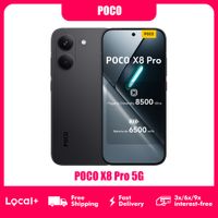 poco x8 pro 5g 8gb 256gb 12gb 512gb nfc smartphone dimensity 8500-ultra bateria de 6500mah