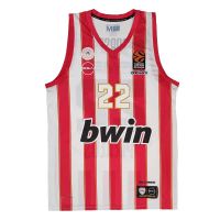 camiseta tyler dorsey olympiacos euroliga primera equipacion