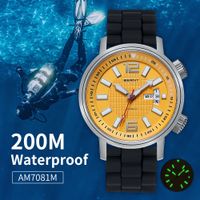 berny 20atm diver reloj mecanico automatico para hombres superluminoso impermeable natacion buceo reloj de pulsera zafiro cuerda automatica