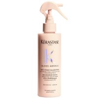 kerastase gloss absolu anti-frizz glaze milk spray with glycolic acid hyaluronic acid and wild rose in oil 190ml