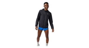 Chaqueta cortaviento para hombre brooks canopy packable negro