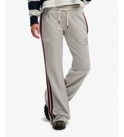 superdry para mujer w7011308a pantalon stripe gris s casual deportivo algodon