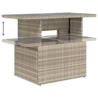 conjunto de ocio de jardin incluye cojines conjunto de 6 piezas