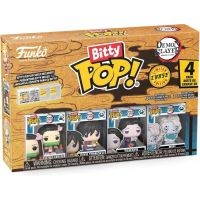figura funko bitty pop 4 pack demon slayer nezuko kamado