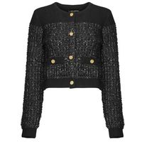 karl lagerfeld chaqueta de punto boucle knit cardigan para mujer
