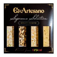 pack de 4 miniturrones de 70grs marca el artesano
