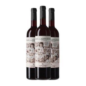 Celler De Capçanes Vino Tinto Nit De Les Garnatxes Argila Montsant Joven 75 Cl 14.5% Vol. (pack De 3 Unidades)