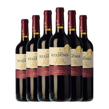 Viña Herminia Vino Tinto Rioja Crianza 75 Cl 14% Vol. (pack De 6 Unidades)