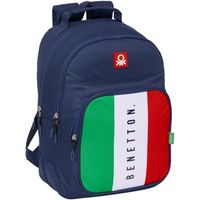 benetton mochila estuche portatodo benetton triple big flag para mujer