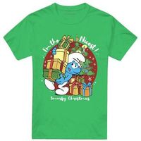 the smurfs camiseta im the nicest para mujer