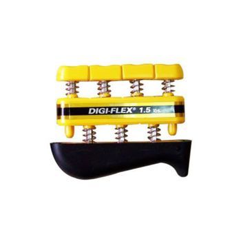Ejercitador De Dedos. Terapia, Rehabilitación Y Entrenamiento Para Dedos Y Manos. Color Amarillo. Resistencia 70 Kg.