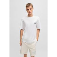 hugo camiseta blanca 50542155-100