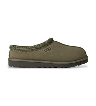 UGG para hombre. 1174671 Zapatillas de Piel Tasman II verde oliva (42), Plano, Ante, Ninguno, Homewear