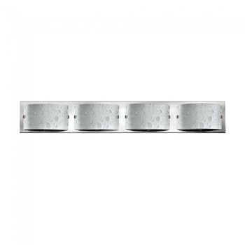Aplique de pared para baños daphne (4 luces)