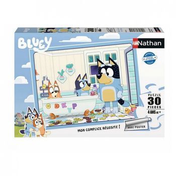 Puzzle 30p En El Baño De Bluey