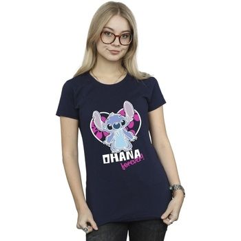 Disney Camiseta Ohana Forever para mujer