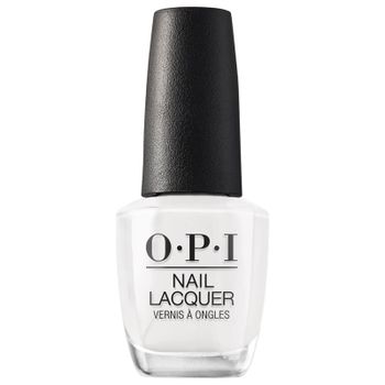 OPI Nail Lacquer Fast-Drying Nail Polish - Alpine Snow 15ml
