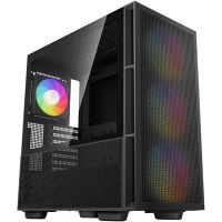 deepcool ch560 argb mid tower cristal templado usb 32 negra