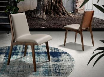 Silla comedor tapizada polipiel
