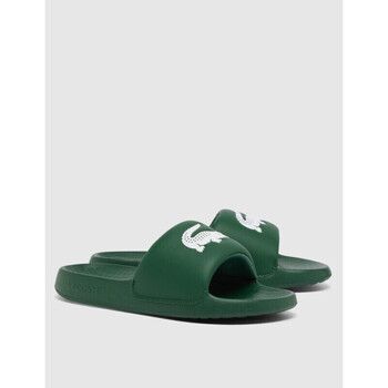 Lacoste Chanclas CHANCLA SERVE SLIDE 1.0 VERDE para hombre