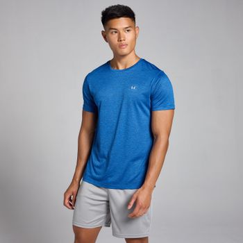 Camiseta jaspeada Tempo para hombre de MP - Azul medio - S